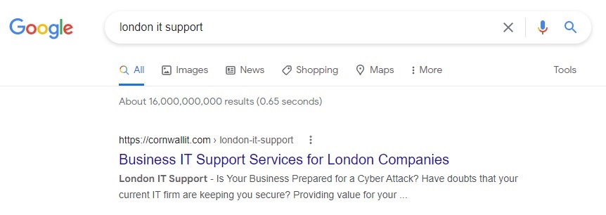 it companies in london